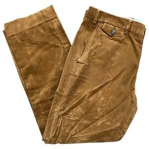J. McLaughlin Men’s Size 34 x 28 Tan Cotton Corduroy Trousers Pants